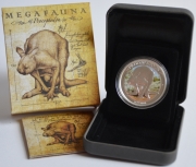 Australia 1 Dollar 2013 Megafauna Procoptodon 1 Oz Silver