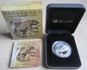 Australia 1 Dollar 2014 Megafauna Thylacoleo 1 Oz Silver