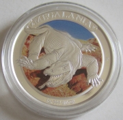 Australien 1 Dollar 2014 Megafauna Megalania