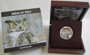 Niue 2 Dollars 2013 Birds of Prey Great Horned Owl 1 Oz...