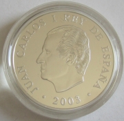 Spanien 10 Euro 2003 Miguel López de Legazpi