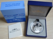 France 1.50 Euro 2011 Eurostar Jacques Cartier Silver