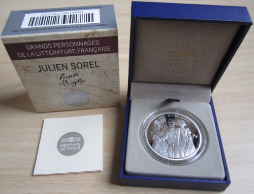Frankreich 10 Euro 2013 Literatur Julien Sorel von Stendhal
