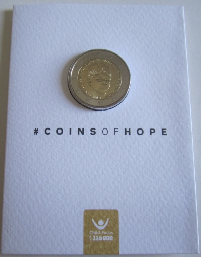 Belgium 2 Euro 2016 20 Years Child Focus BU