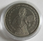 Niue 5 Dollars 1988 Olympics Seoul Steffi Graf