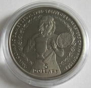 Niue 5 Dollars 1988 Olympia Seoul Steffi Graf