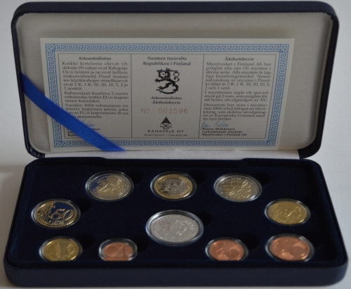 Finland Proof Coin Set 2004