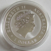 Australia 1 Dollar 2011 Koala 1 Oz Silver