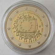 Greece 2 Euro 2015 30 Years European Flag Proof