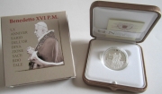 Vatican 10 Euro 2011 60 Years Ordination of Pope Benedict XVI Silver