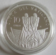 Vatican 10 Euro 2011 60 Years Ordination of Pope Benedict XVI Silver
