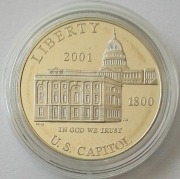 USA 1 Dollar 2001 Capitol Visitor Center PP
