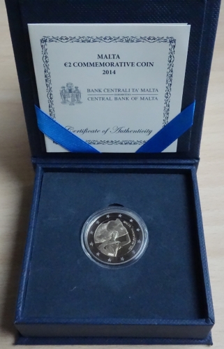 Malta 2 Euro 2014 Independence Proof