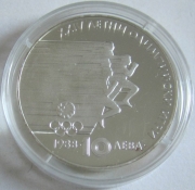 Bulgaria 10 Leva 1988 Olympics Seoul Sprint Silver