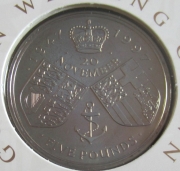 Großbritannien 5 Pounds 1997 Golden Wedding BU