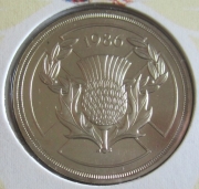 Großbritannien 2 Pounds 1986 Commonwealth Games in Edinburgh BU