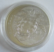 Fiji 2 Dollars 2011 Taku 1 Oz Silver