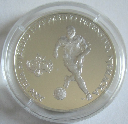 Croatia 150 Kuna 2006 Football World Cup in Germany Player Silver