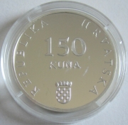 Croatia 150 Kuna 2006 Football World Cup in Germany Player Silver