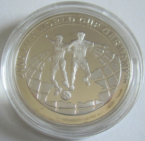 Turkey 15000000 Lira 2003 Football World Cup in Germany Silver