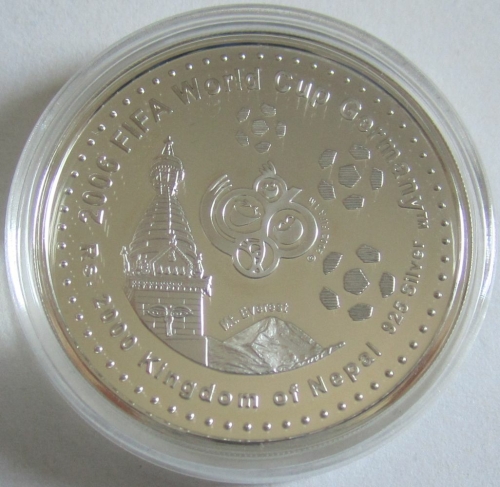 Nepal 2000 Rupees 2004 Fußball-WM in Deutschland