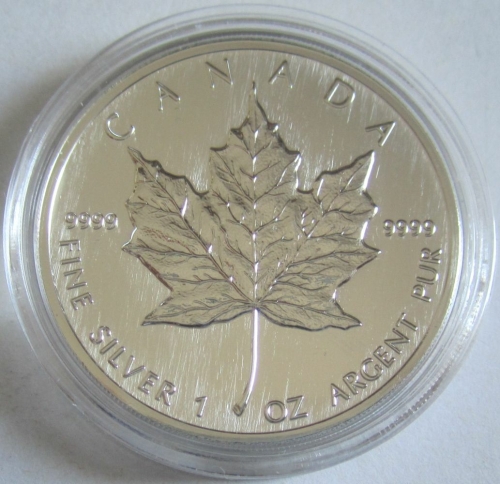 Canada 5 Dollars 1999 Maple Leaf 1 Oz Silver