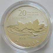 Kanada 20 Dollars 2012 Twenty for Twenty Abschied vom Penny