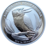 Australien 1 Dollar 2012 Kookaburra