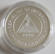 Nicaragua 10000 Cordobas 1990 Fußball-WM in Italien