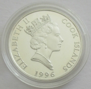 Cook-Inseln 2 Dollars 1996 Olympic National Park Bald Eagle