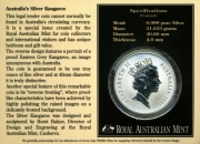 Australien 1 Dollar 1995 Kangaroo