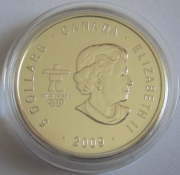 Kanada 5 Dollars 2009 Maple Leaf Olympia Vancouver Privy