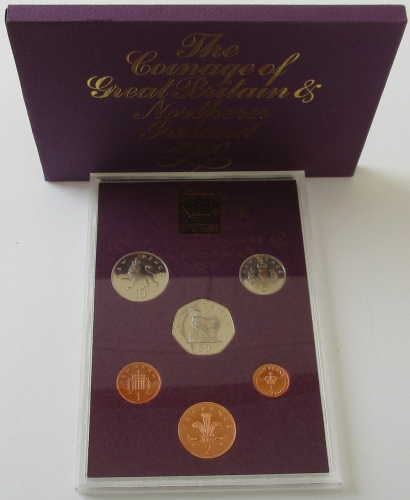 United Kingdom Proof Coin Set 1980