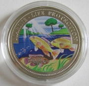 Liberia 1 Dollar 1999 Marine Life Protection Buntbarsche