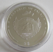 Palau 5 Dollars 2012 Football World Cup in Brazil...