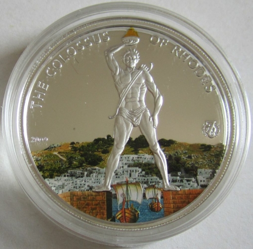 Palau 1 Dollar 2009 Wonders of the World Colossus of Rhodes