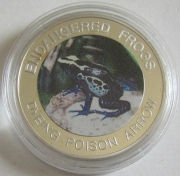 Malawi 10 Kwacha 2010 Wildlife Dyeing Poison Arrow Frog