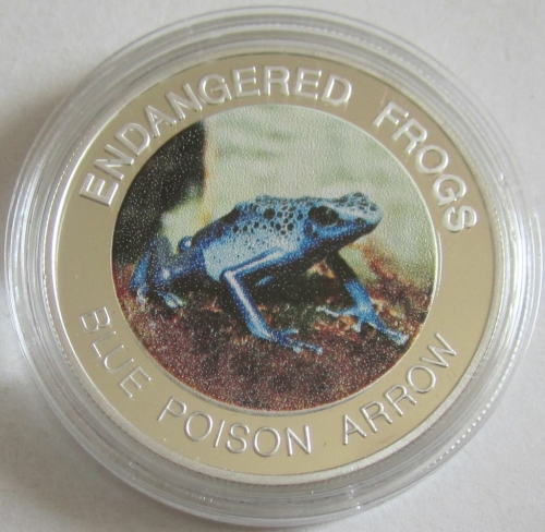 Malawi 10 Kwacha 2010 Wildlife Blue Poison Arrow Frog