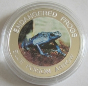 Malawi 10 Kwacha 2010 Tiere Blauer Pfeilgiftfrosch