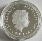 Australia 1 Dollar 2008 220 Years First Fleet 1 Oz Silver