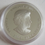 Kanada 25 Dollars 2009 Olympia Vancouver Eisschnelllauf