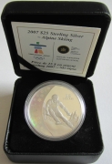 Canada 25 Dollars 2007 Olympics Vancouver Alpine Skiing...