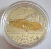 Palau 5 Dollars 2011 125 Years Automobile Chevrolet...