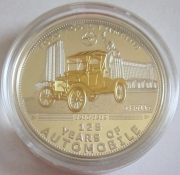 Palau 5 Dollars 2011 125 Years Automobile Ford Model T...