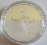 Australia 1 Dollar 2013 Kangaroo in Outback Fabulous 15 Privy 1 Oz Silver Proof