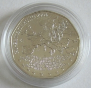 Austria 5 Euro 2004 Eurostar EU-Enlargement Silver