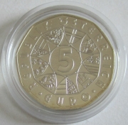 Österreich 5 Euro 2004 Europastern EU-Erweiterung