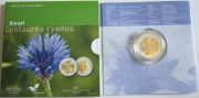 Luxembourg 5 Euro 2016 Flora & Fauna Centaurea Cyanus...