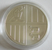 Andorra 1 Diner 2008 Eagle 1 Oz Silver