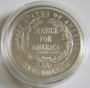 USA 1 Dollar 1996 National Community Service PP